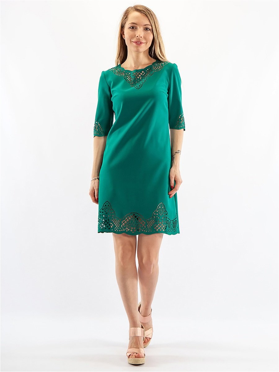 нарядное платье зеленое фото