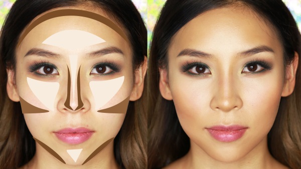 Последовательность нанесения макияжа на лицо. Пошаговая инструкция с фото и картинками. Уроки контурирования для начинающих