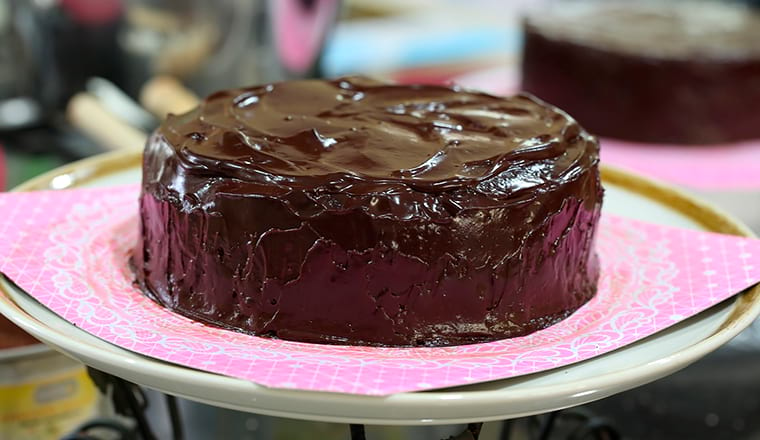 Сливочно-шоколадный торт